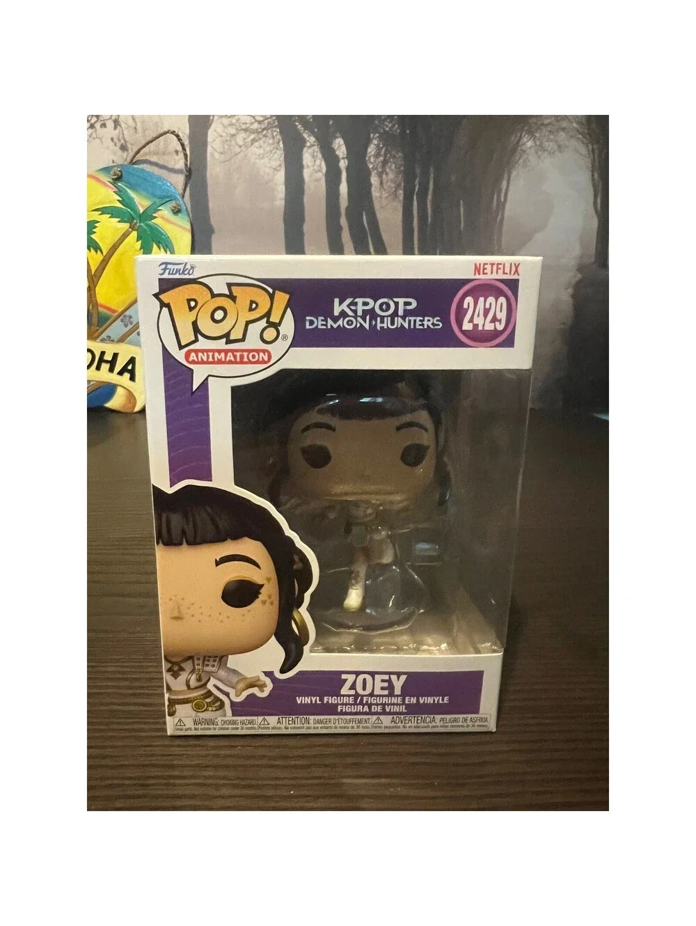 Zoey What It Sounds Like K-Pop Demon Hunters Funko Pop #2429 Huntr/X Animation